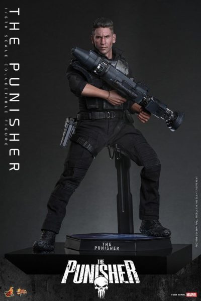 figura hot toys punisher con arma