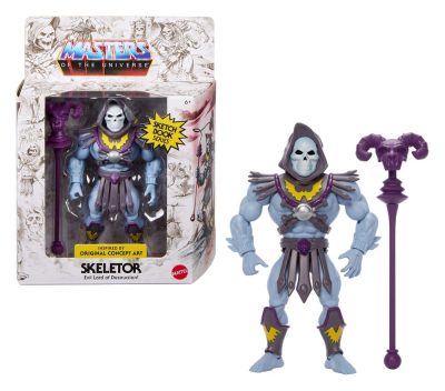 figura skeletor sketchbook origins masters del universo