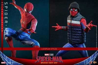 igura spiderman brand new day deluxe hot toys varios atuendos