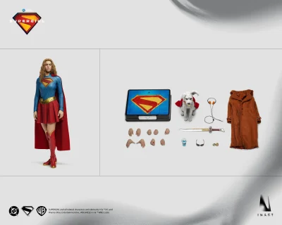 figura supergirl inart set completo