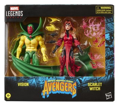 vision bruja escarlata pack figuras marvel legends
