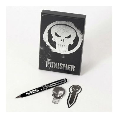 SET REGALO CON BOLI MARVEL THE PUNISHER