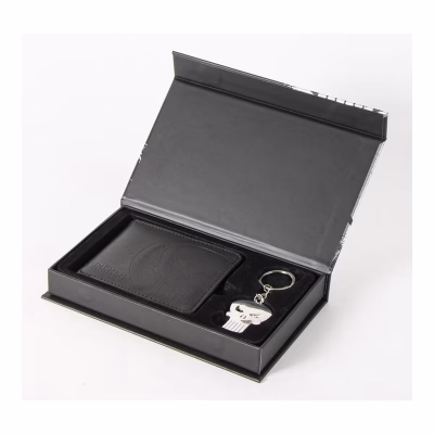 SET REGALO CON CARTERA MARVEL THE PUNISHER