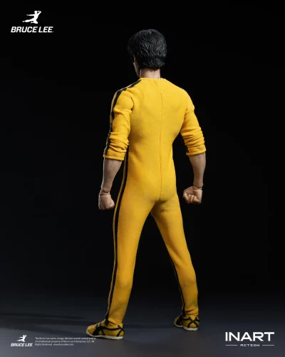 Bruce Lee (yellow Jumpsuit) 1/12 Collectible Figure