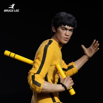 Bruce Lee (yellow Jumpsuit) 1/12 Collectible Figure