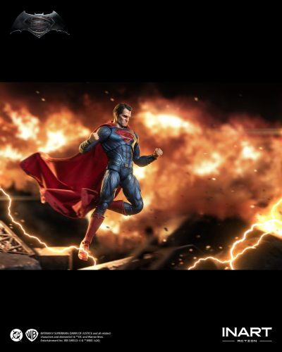 Figura Superman Batman V Superman Escala 1/12 INART