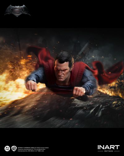 Figura Superman Batman V Superman Escala 1/12 INART