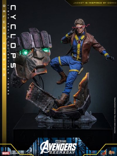 figura ciclope deluxe avengers doomsday hot toys