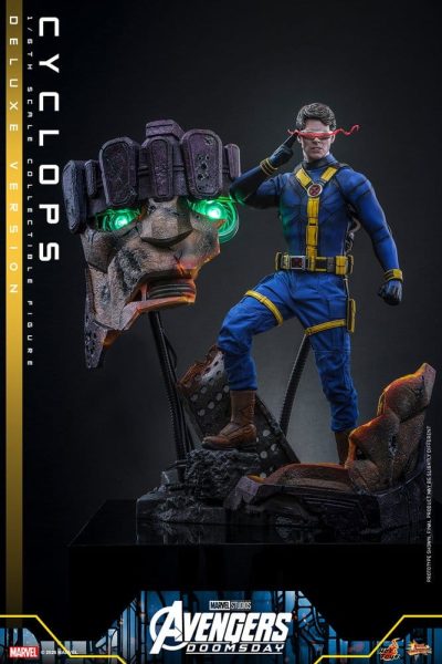 figura ciclope deluxe avengers doomsday hot toys
