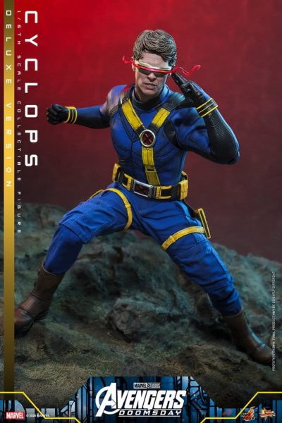 figura ciclope deluxe avengers doomsday hot toys