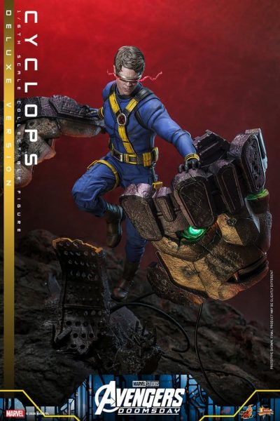 figura ciclope deluxe avengers doomsday hot toys