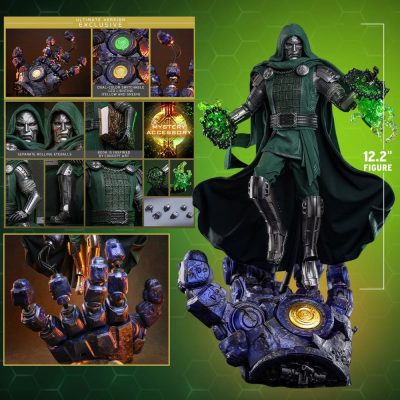 figura doctor doom accesorios ultimate hot toys avengers doomsday