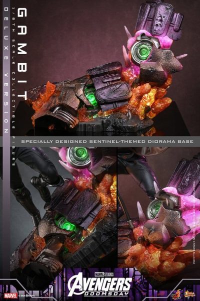 figura gambit avengers doomsday deluxe diorama