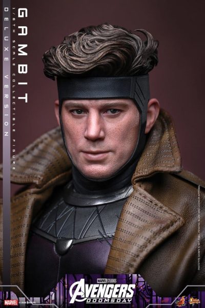 figura gambit primer plano avengers doomsday deluxe