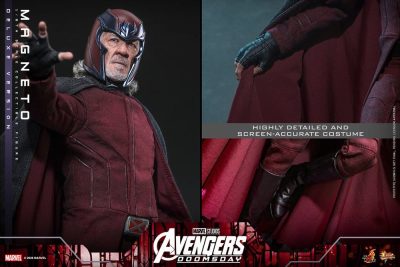 figura magneto avengers doomsday hot toys detalle ropaje