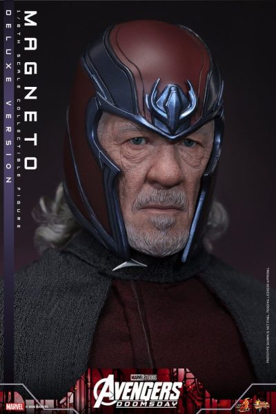 figura magneto avengers doomsday hot toys primer plano
