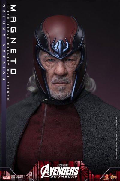 figura magneto avengers doomsday hot toys primer plano