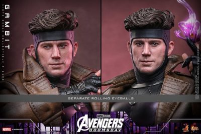 gambit avengers doomsday hot toys figura pupilas independientes