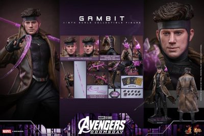 gambit avengers doomsday hot toys figura accesorios