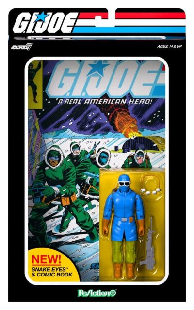 G.I. Joe ReAction+ Action Figure Snake Eyes (Skybound Comic Box Series, Issue #2)