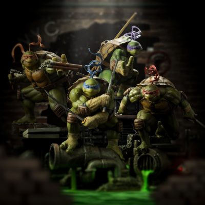 pack tortugas ninja iron studios
