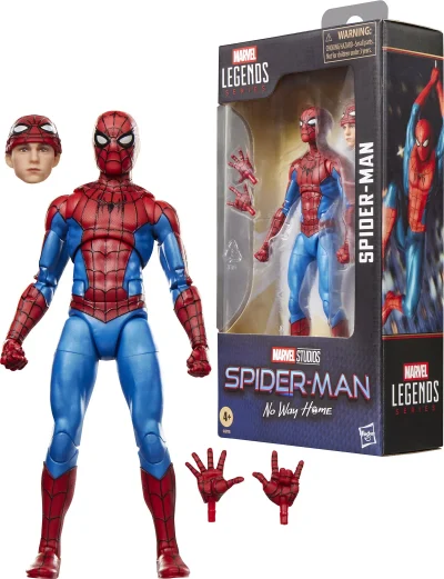 SPIDER-MAN FIGURA 15 CM SPIDER-MAN: NO WAY HOME MARVEL LEGENDS SERIES