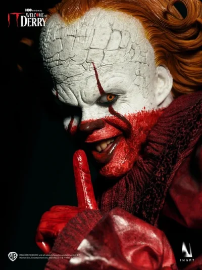 IT: Welcome to Derry Season 1 - Pennywise (Bloody Version) 1/6 Collectible Figure