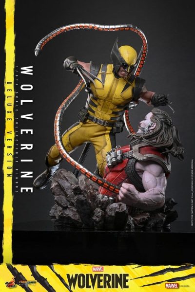 deluxe figura wolverine videogame hot toys lobezno