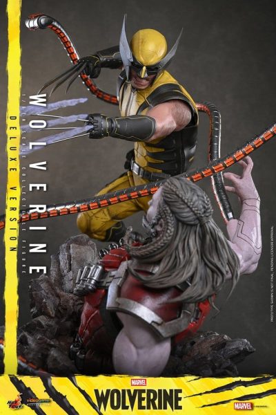 deluxe figura wolverine videogame hot toys lobezno