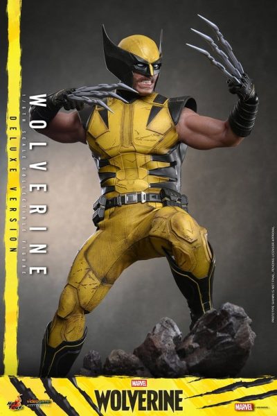 deluxe figura wolverine videogame hot toys lobezno