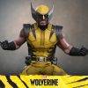 deluxe figura wolverine videogame hot toys lobezno plano medio