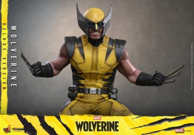 deluxe figura wolverine videogame hot toys lobezno plano medio