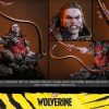 deluxe figura wolverine videogame hot toys lobezno esculpido red omega diorama