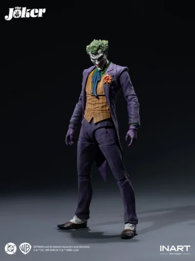 figura joker inart detalle laughing fish