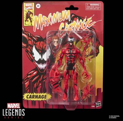 CARNAGE FIGURA 15 CM MAXIMUM CARNAGE MARVEL LEGENDS SERIES