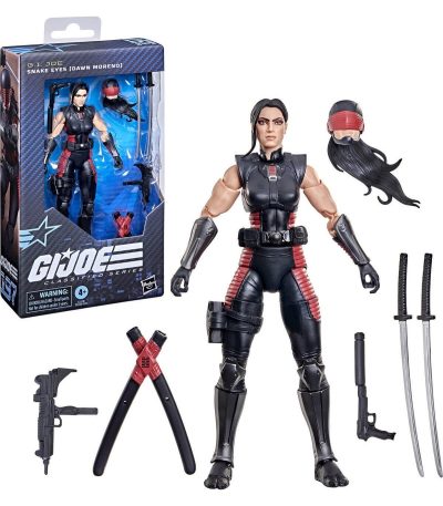 SNAKE EYES (DAWN MORENO) FIGURA 15 CM G.I. JOE CLASSIFIED SERIES