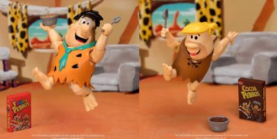 Pack 2 Figuras Pedro Picapiedra Y Pablo Mármol Con Cereales The Flinstones Jada Toys