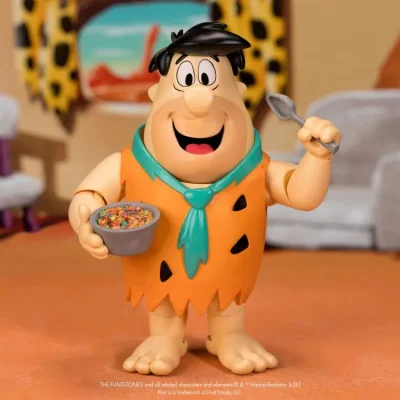 Pack 2 Figuras Pedro Picapiedra Y Pablo Mármol Con Cereales Jada Toys