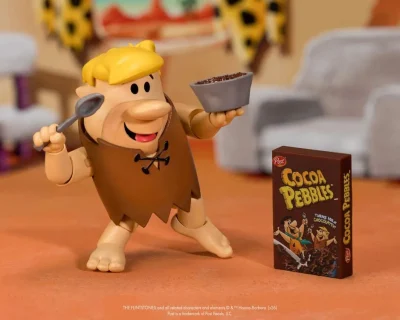 Pack 2 Figuras Pedro Picapiedra Y Pablo Mármol Con Cereales Jada Toys