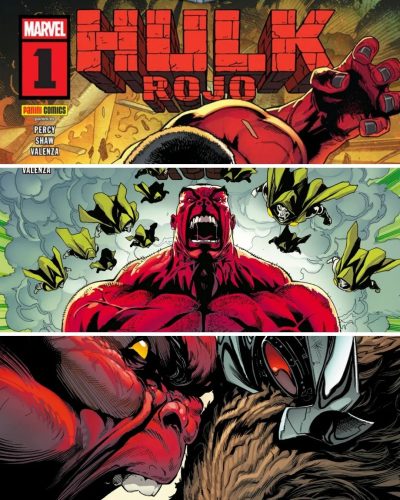 Un Mundo Bajo Muerte: Hulk Rojo Colección Completa