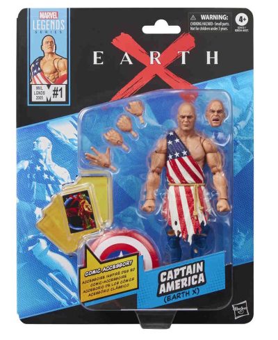 CAPITAN AMERICA (EARTH X ) FIGURA 15 CM MARVEL LEGENDS SERIES