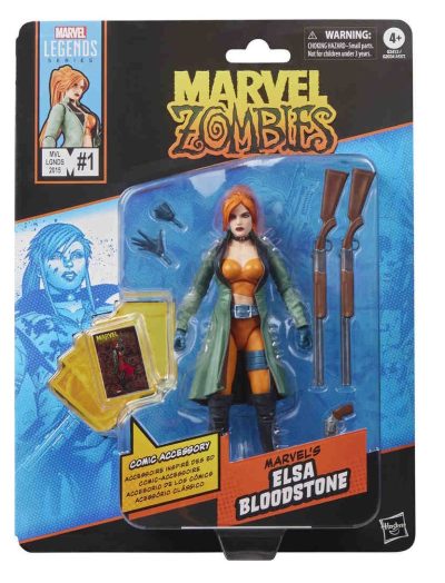 ELSA BLOODSTONE FIGURA 15 CM ZOMBIES MARVEL LEGENDS SERIES