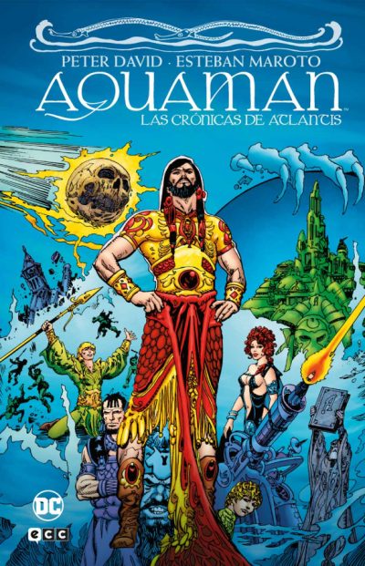 GRANDES NOVELAS GRÁFICAS DE DC AQUAMAN: LAS CRÓNICAS DE ATLANTIS
