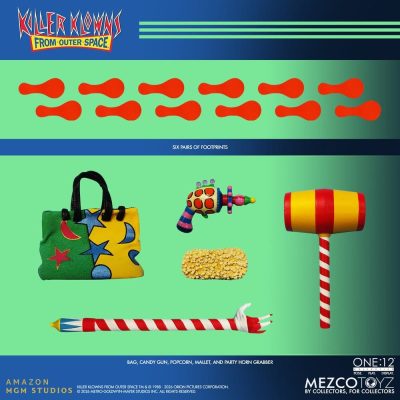 Killer Klowns From Outer Space One:12 Collective Action Figure 1/12 Jumbo 17 cm