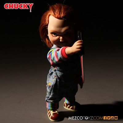 Child´s Play 3 Designer Series Talking Pizza Face Chucky 38 cm