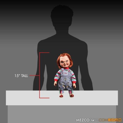 Child´s Play 3 Designer Series Talking Pizza Face Chucky 38 cm